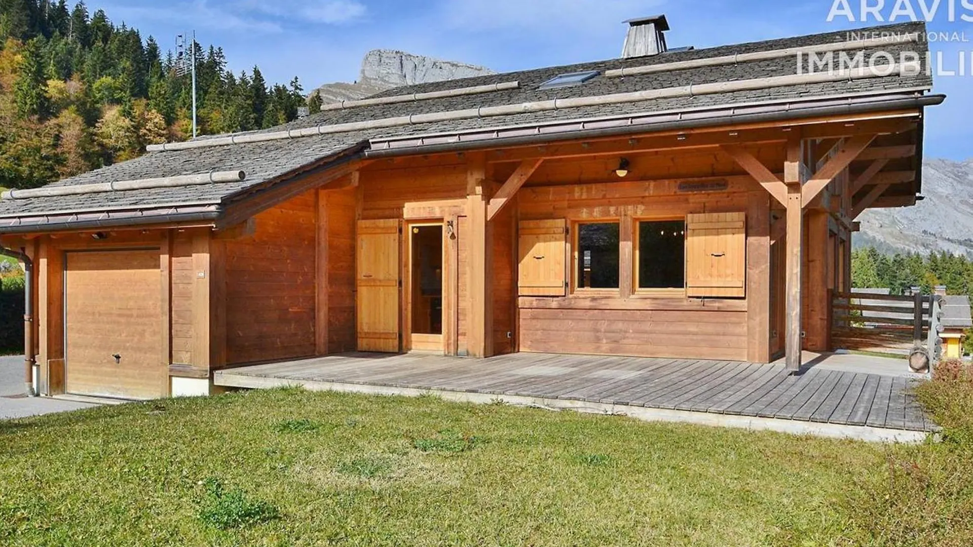 Chalet De Charme 4* Pour 12 Pers. Avec Cheminee, Tv Et Jardin Proche Pistes De Ski - Fr-1-391-19 Le Grand-Bornand