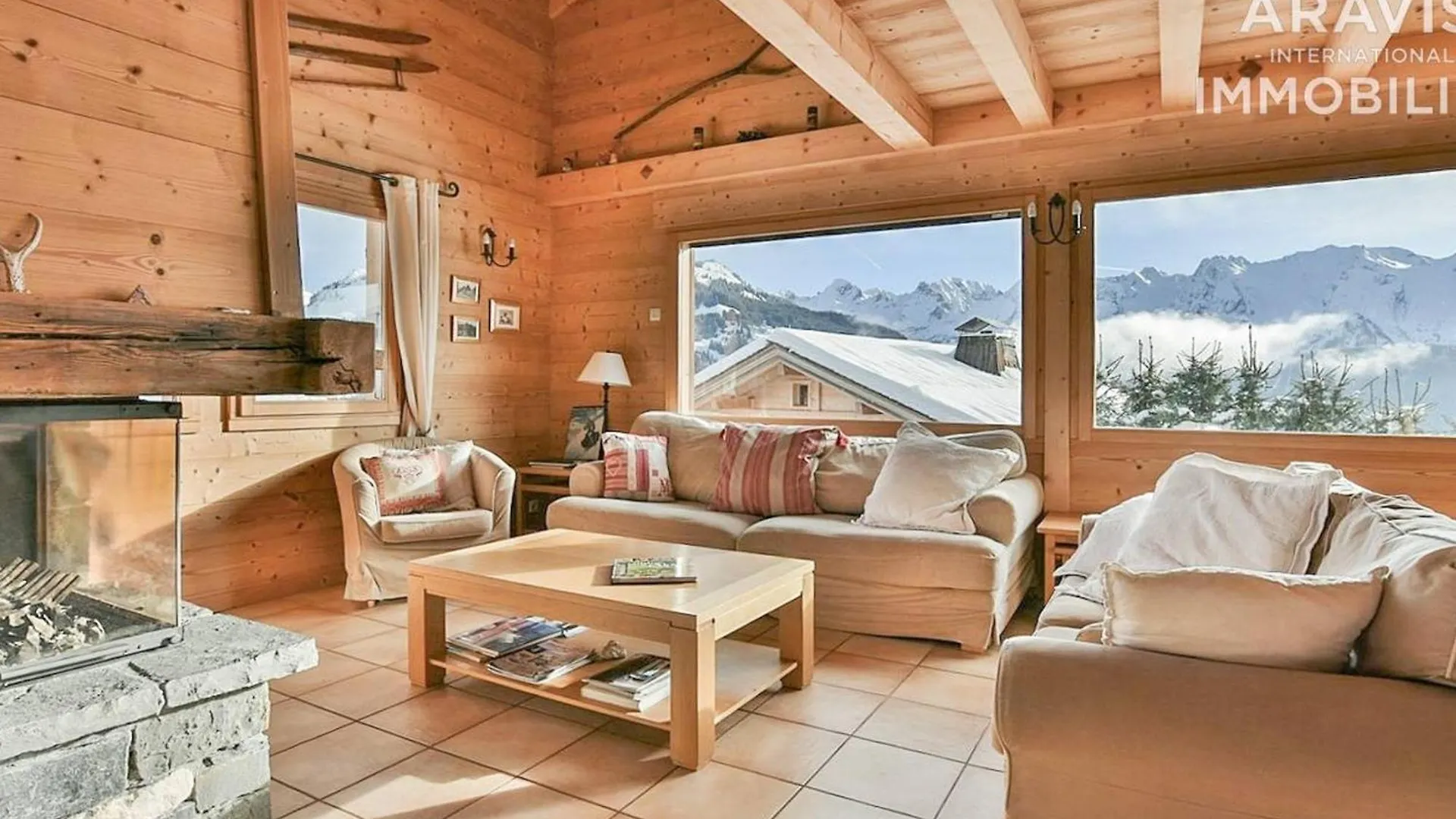 Chalet De Charme 4* Pour 12 Pers. Avec Cheminee, Tv Et Jardin Proche Pistes De Ski - Fr-1-391-19 Le Grand-Bornand